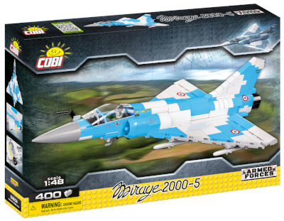 KLOCKI COBI ARMED FORCES 5801 MYŚLIWIEC MIRAGE 2000-5 400 KL.